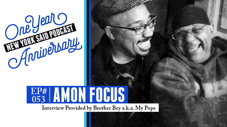 Amon shares his Journey to New York Said