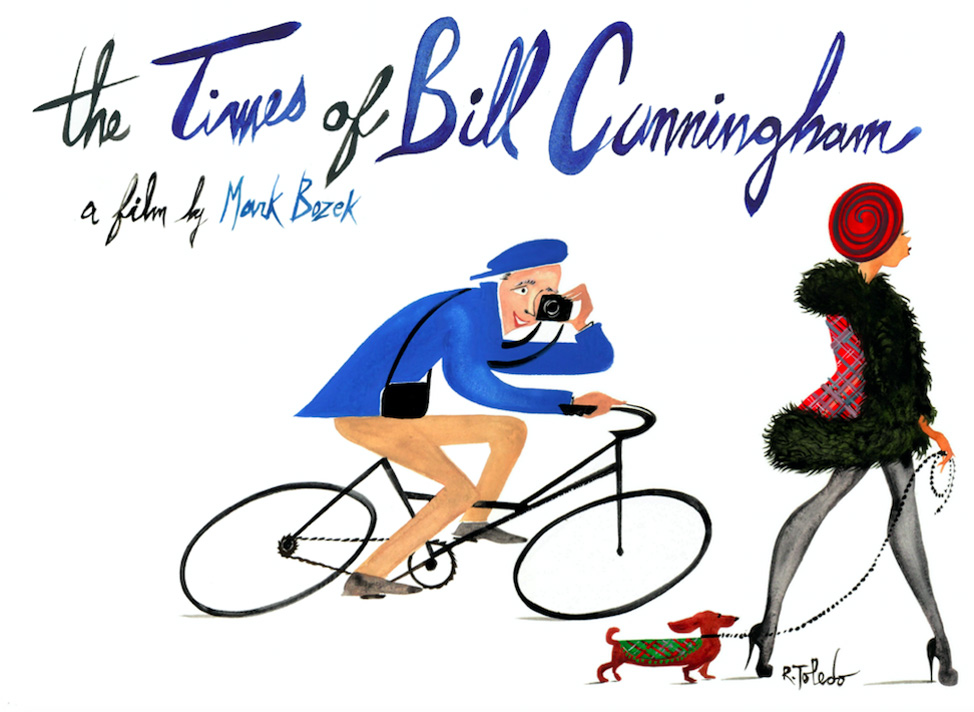 The Times of Bill Cunningham, Illustration by Ruben Toledo