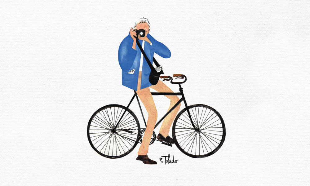 The Times of Bill Cunningham, Illustration by Ruben Toledo