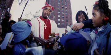 Tupac Shakur, Harlem. Copyright T. Eric Monroe.