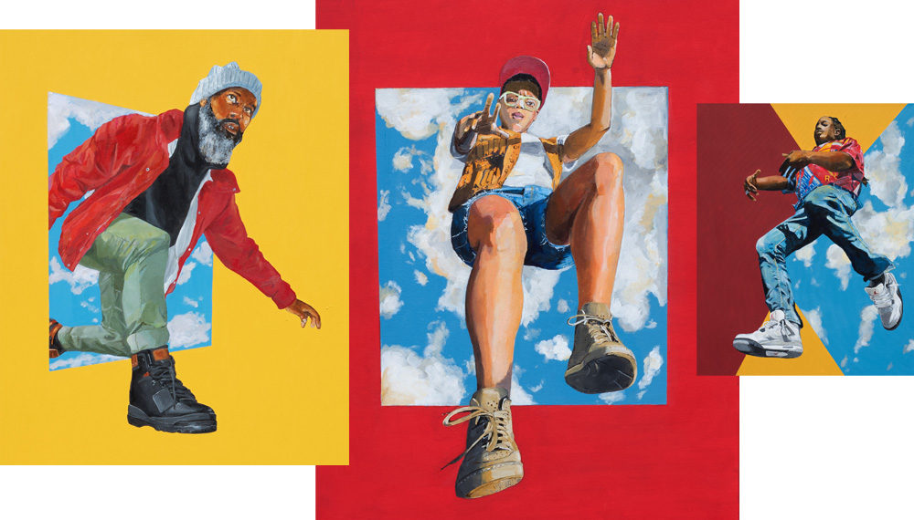 Art by TTK, 2023 Acrylic on canvas