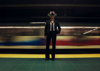 Model: Matías García, Photography by Pablo Naranjo, Location: Metro Station, Quito, Ecuador