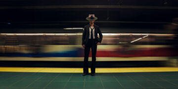 Model: Matías García, Photography by Pablo Naranjo, Location: Metro Station, Quito, Ecuador