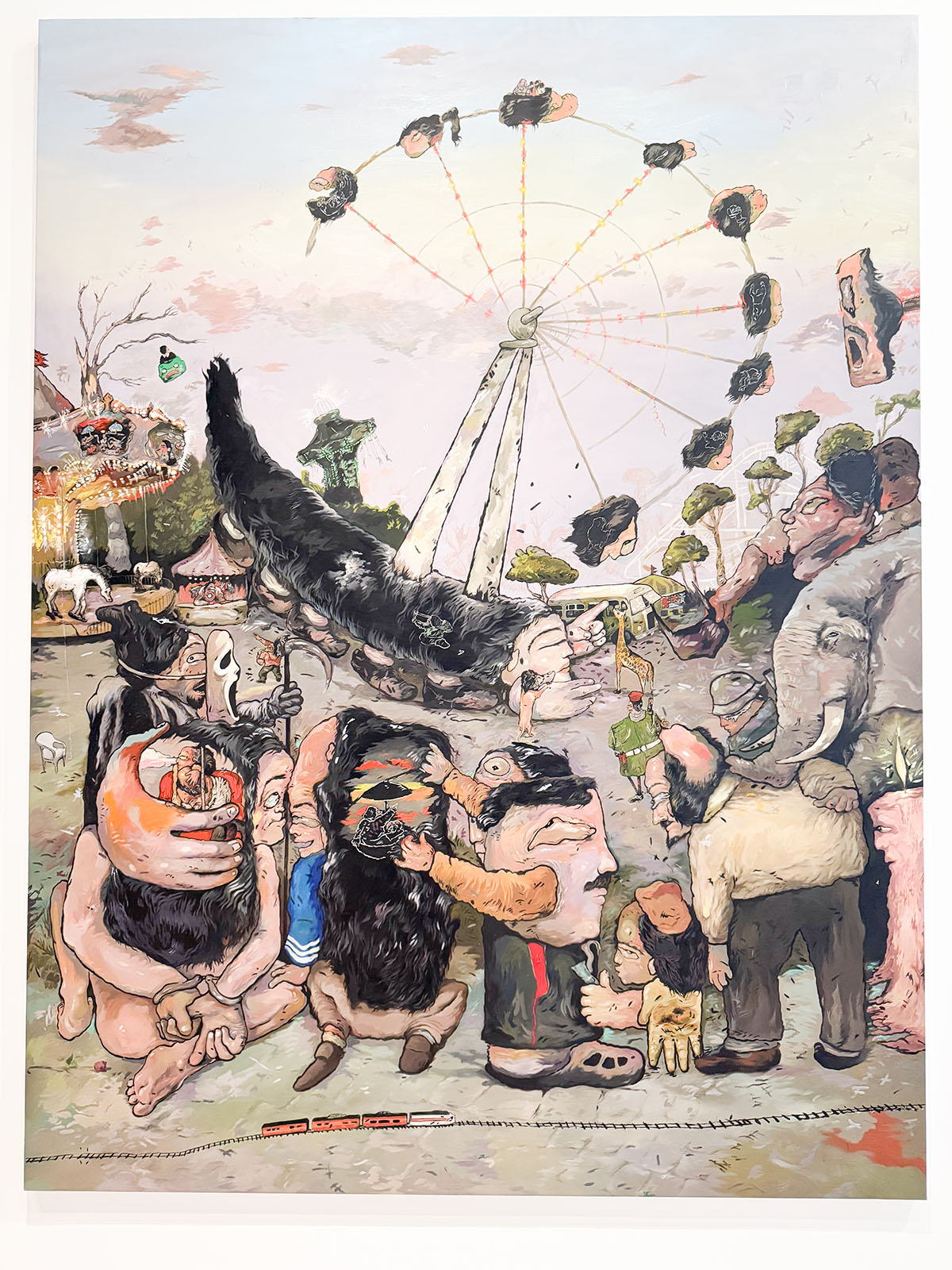 Ali Eyal, Look Where I Took You, Painting, 2026