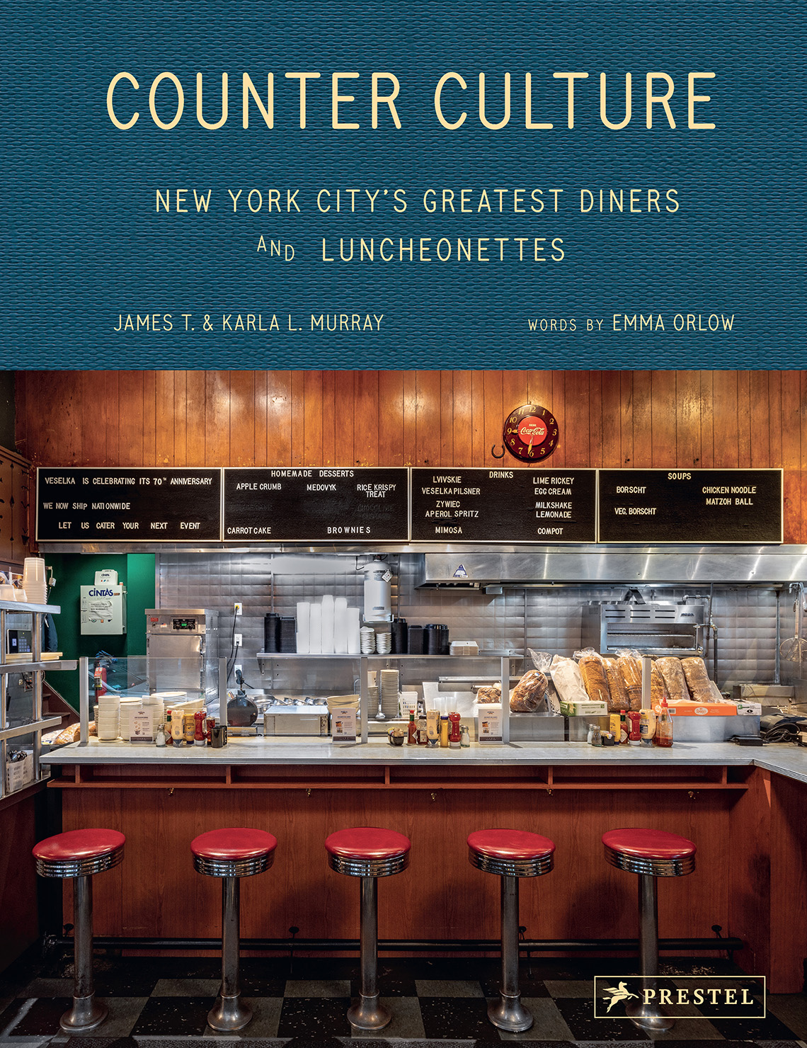 A delectable tour of New York’s best loved diners and luncheonettes, from the award-winning photographers behind Store Front NYC,Great Bars of New York City, and Vinyl NYC.